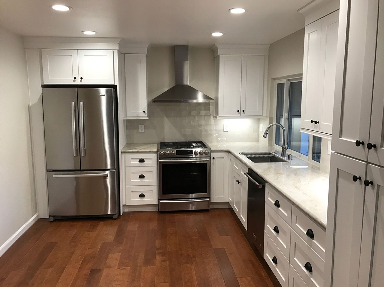 After image of a remodeled kitchen